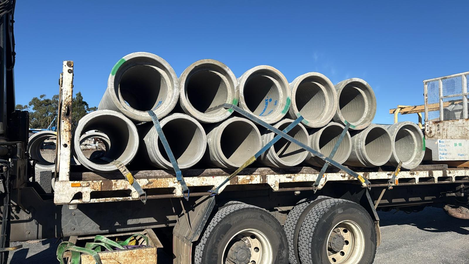 Steel Pipe Transport